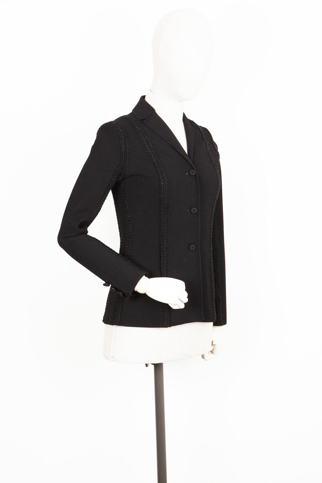 CHRISTIAN DIOR Montaigne Knit Bar Jacket