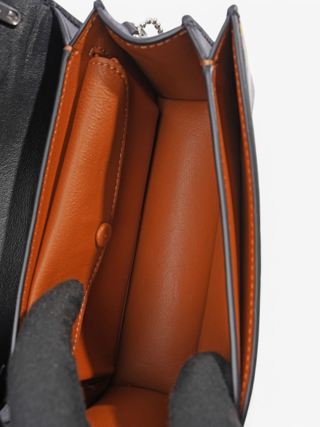 Coach Bandit Crossbody Bag Space Print Leather