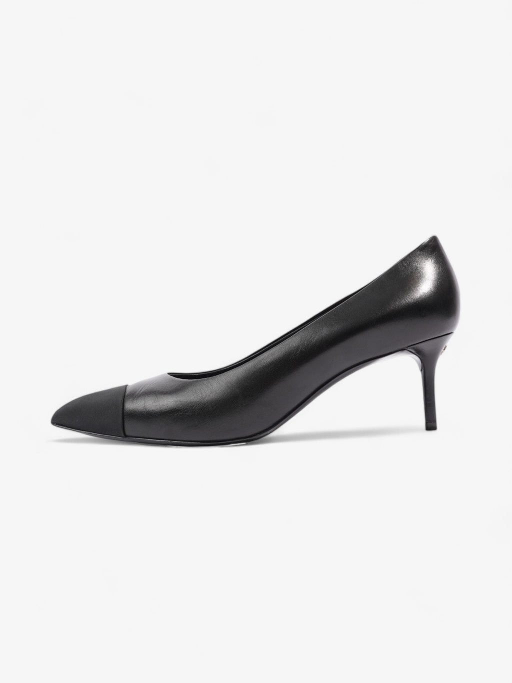 Chanel Pointed Heel 65mm Black Leather EU 41 UK 8