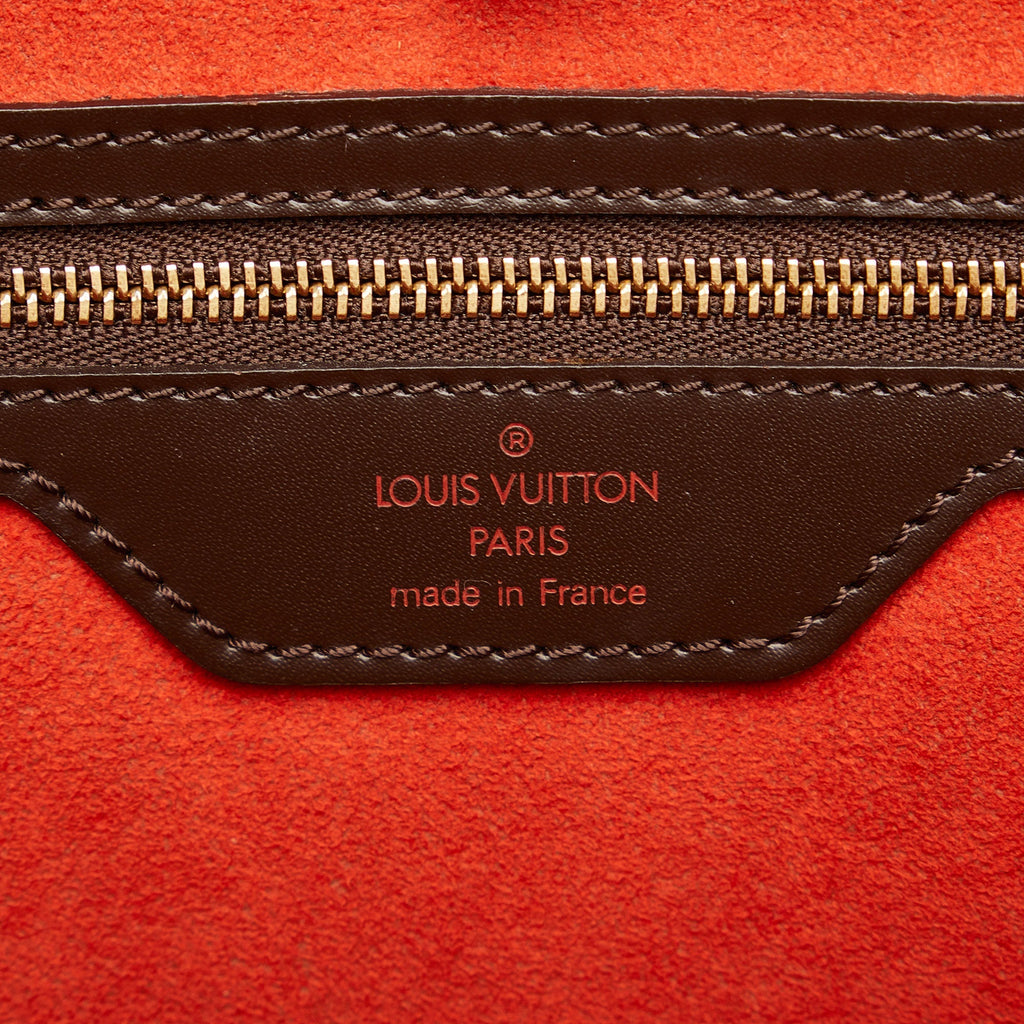 Brown Louis Vuitton Damier Ebene Manosque GM Tote Bag