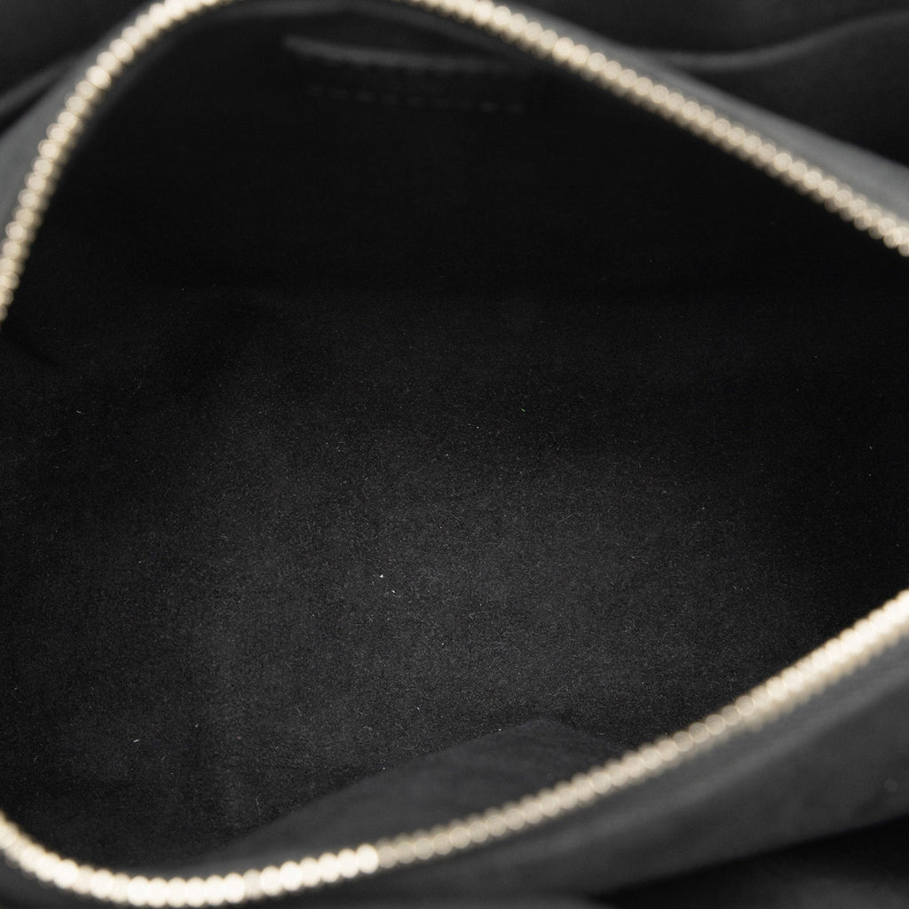 White Louis Vuitton Epi Soufflot BB Satchel