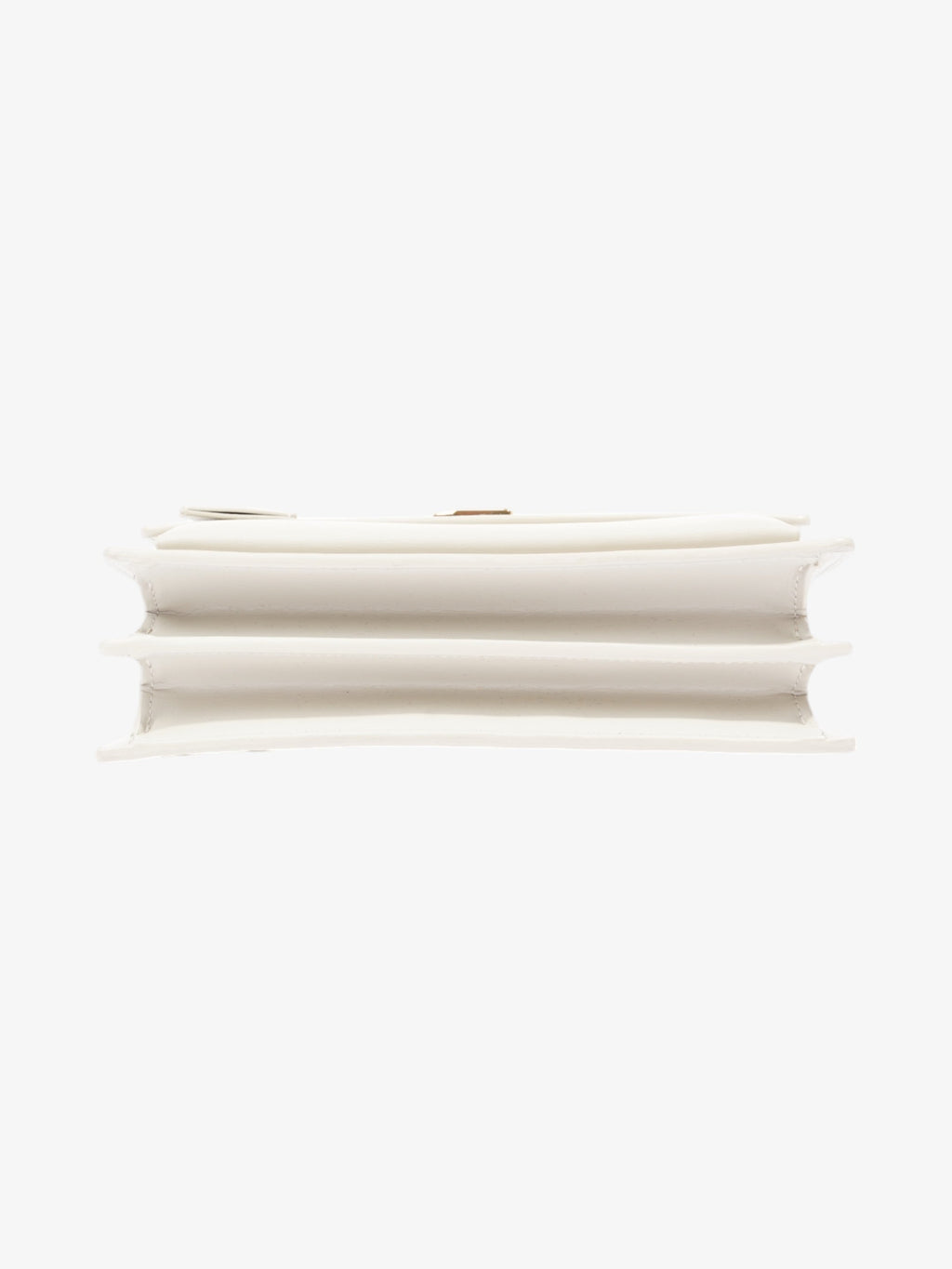 Saint Laurent Sunset White Leather Small