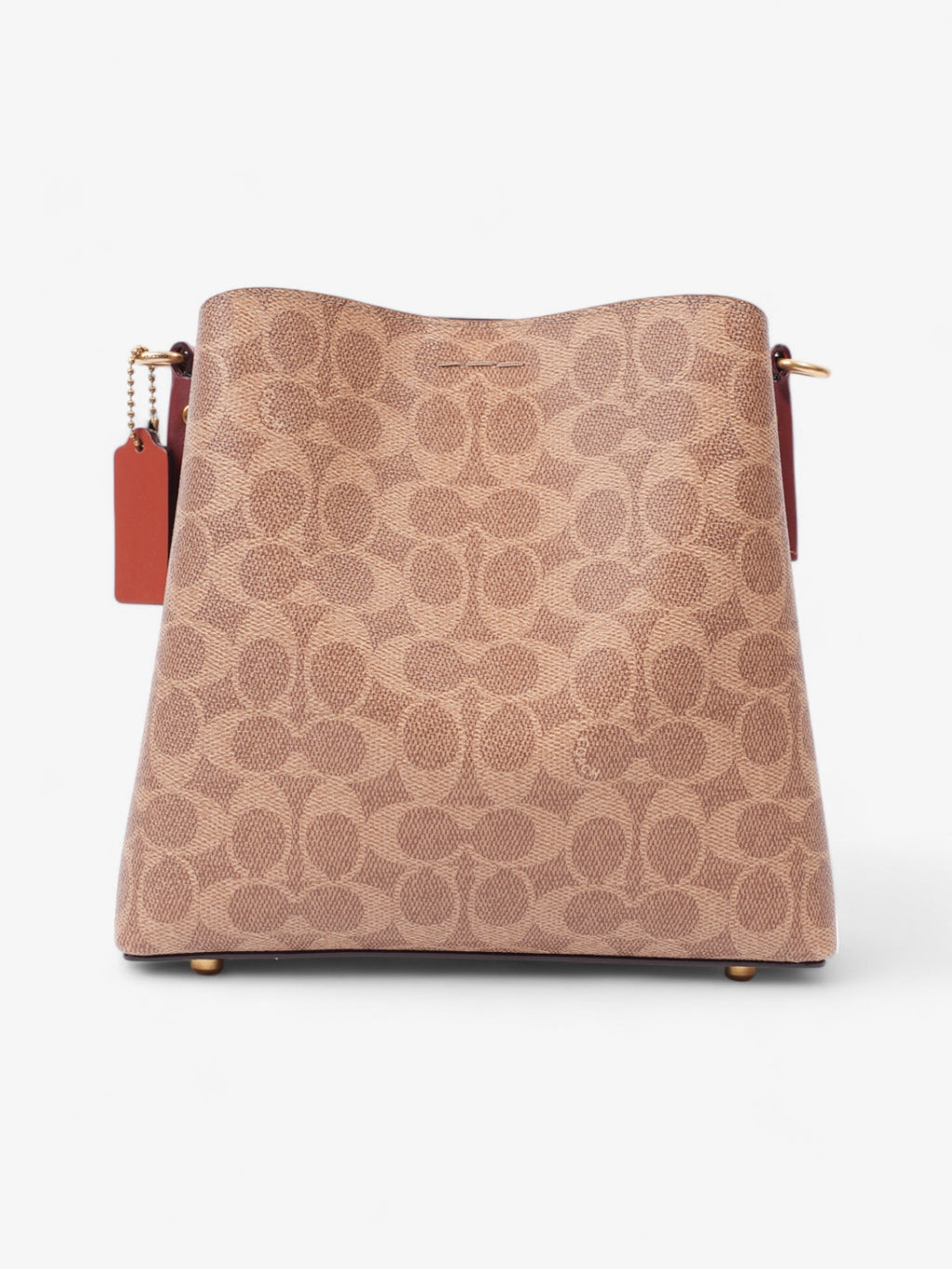 Coach Willow Bucket Bag Brown / Beige Canvas