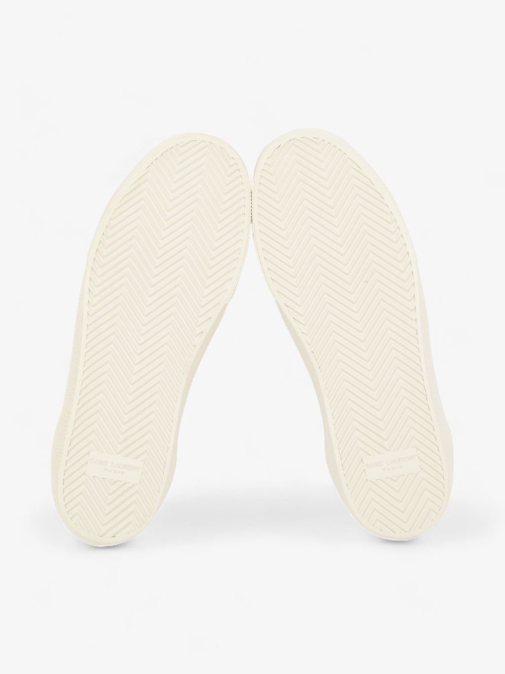 Saint Laurent Court Classic White / Black Leather EU 41 UK 8