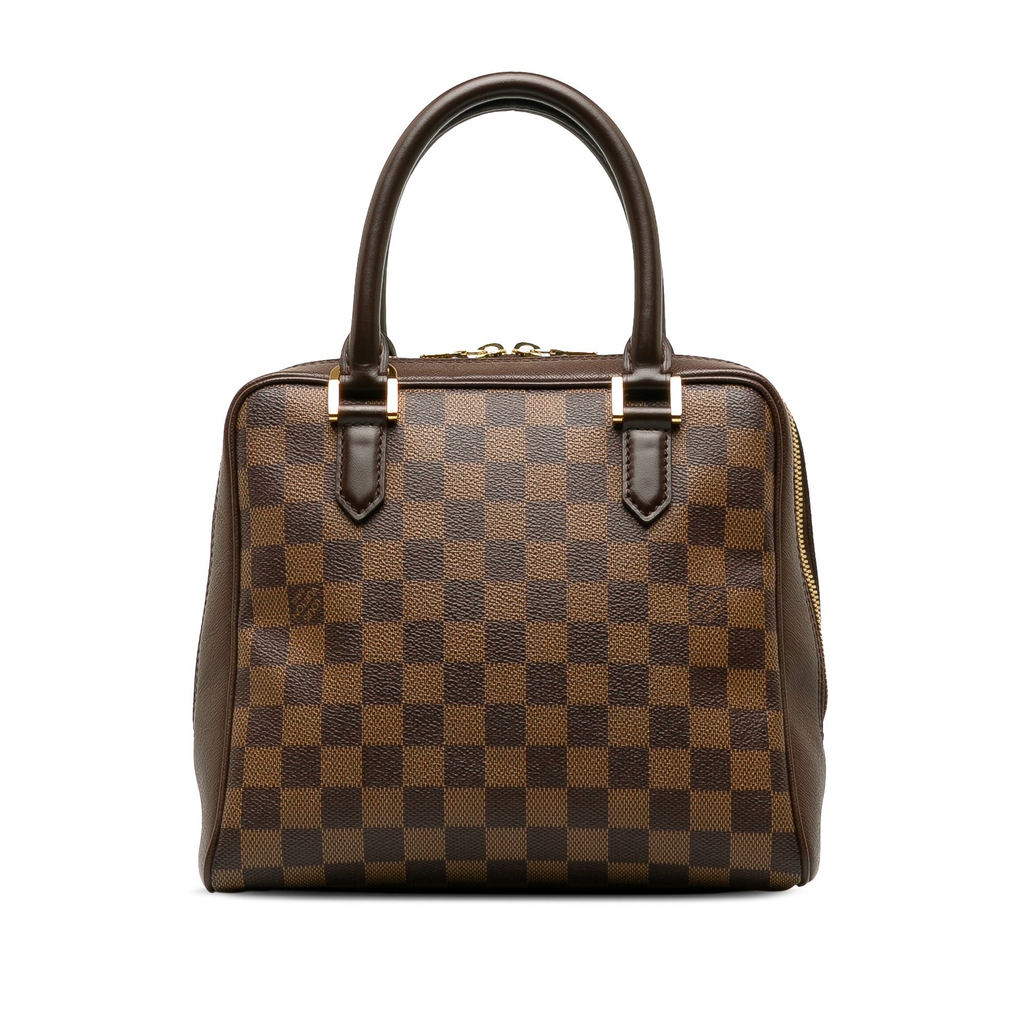 Brown Louis Vuitton Damier Ebene Brera Handbag