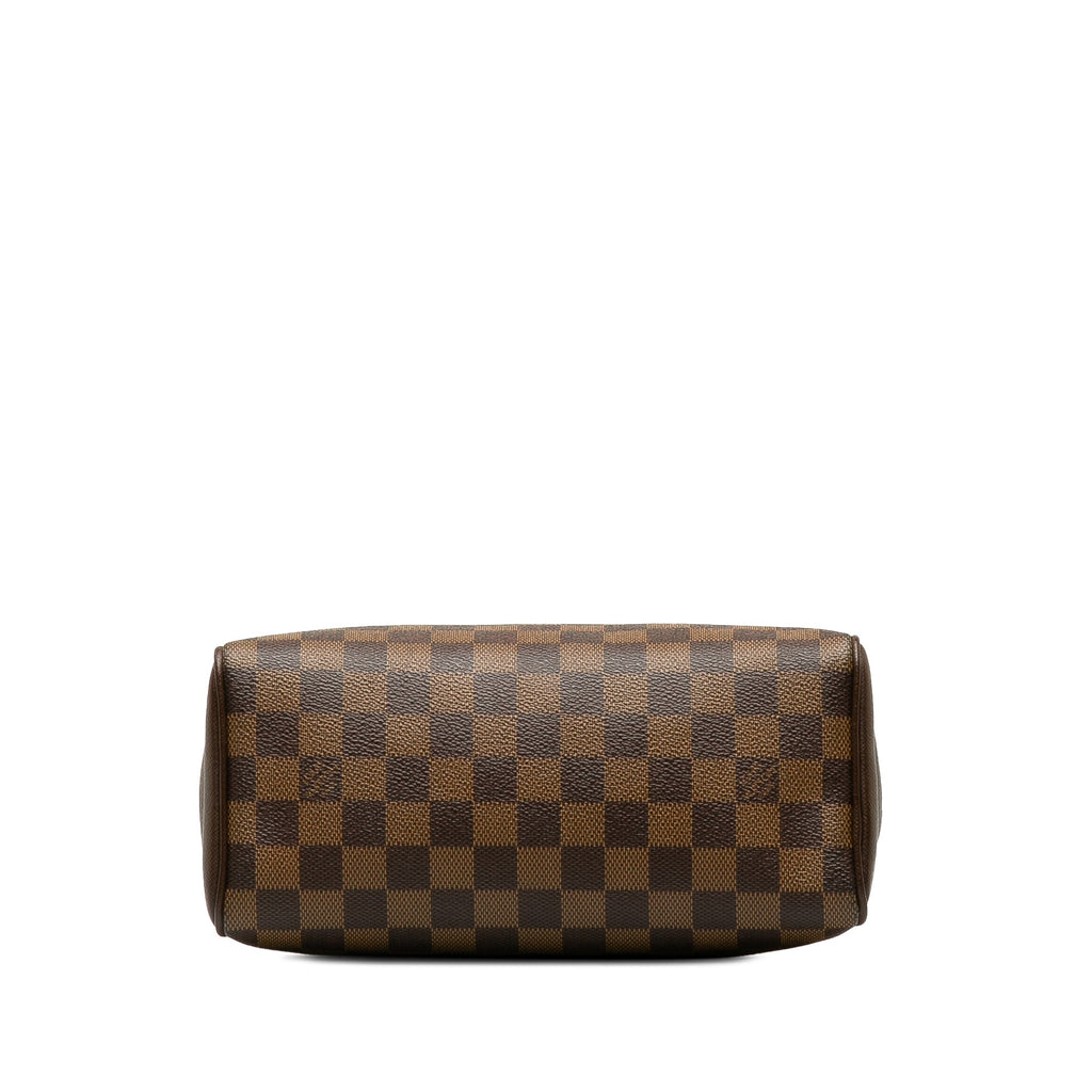 Brown Louis Vuitton Damier Ebene Brera Handbag