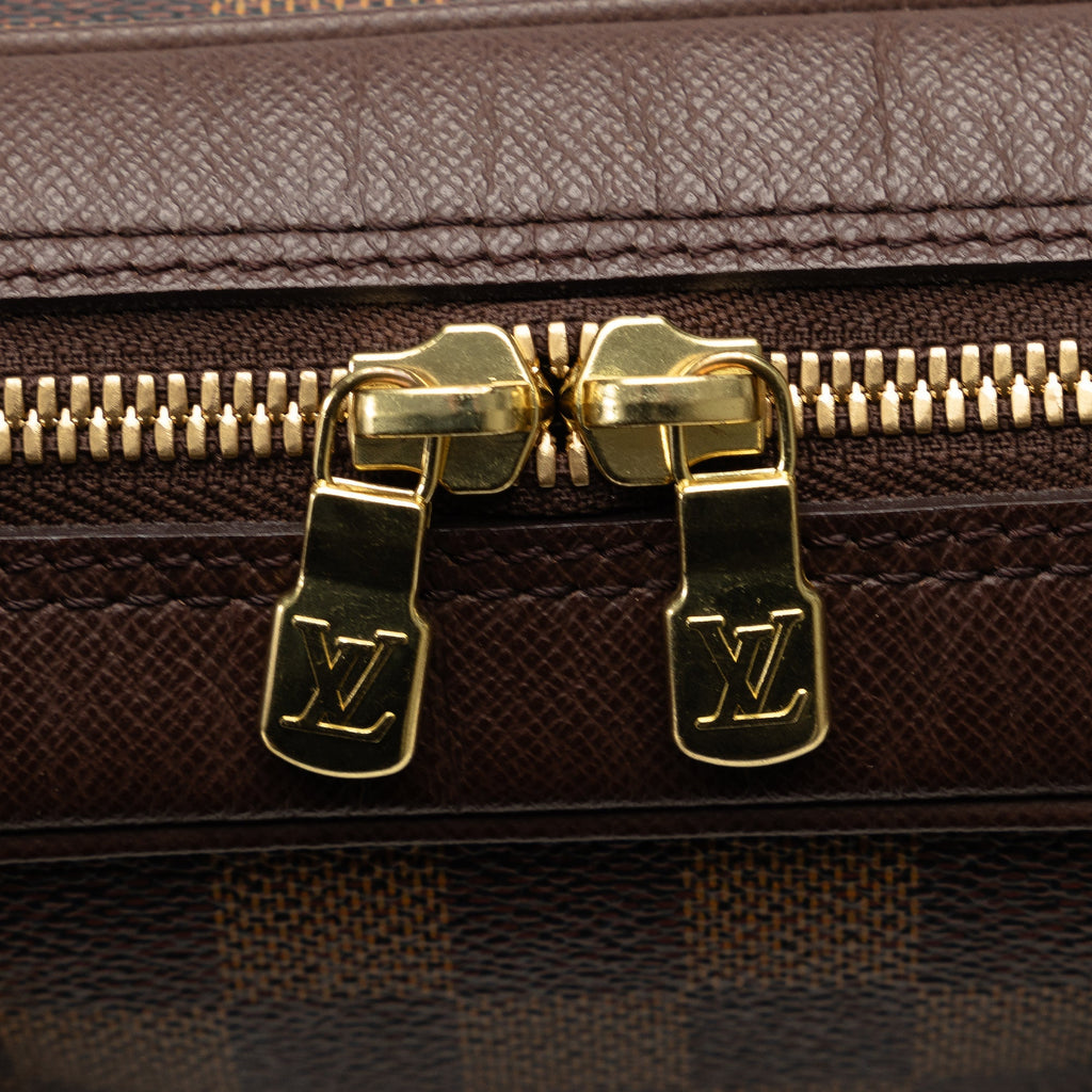 Brown Louis Vuitton Damier Ebene Brera Handbag