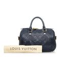 Louis Vuitton Speedy 25 BandouliÃƒÆ’Ã‚Â¨re Black Monogram Empreinte