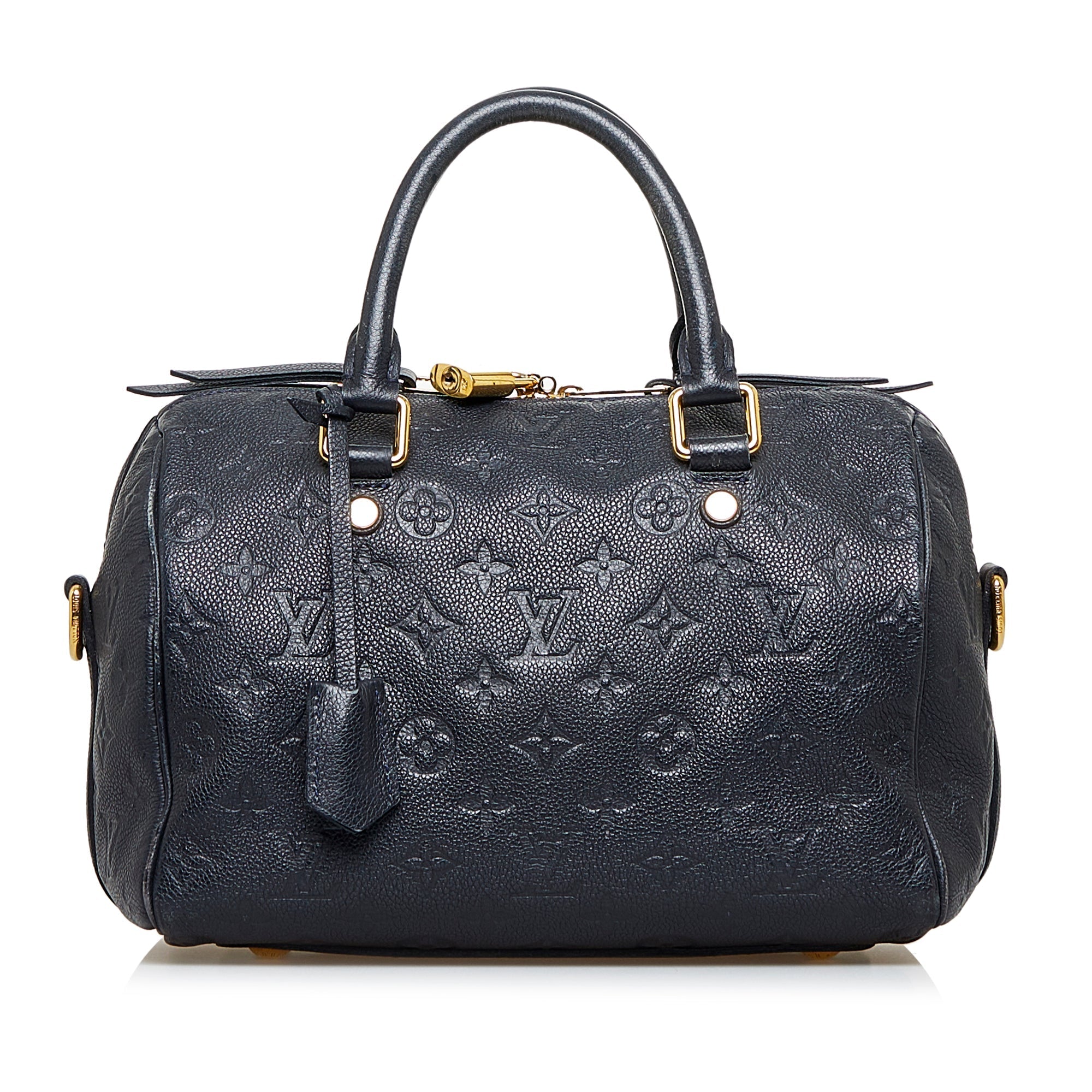 Louis Vuitton Speedy 25 BandouliÃƒÆ’Ã‚Â¨re Black Monogram Empreinte