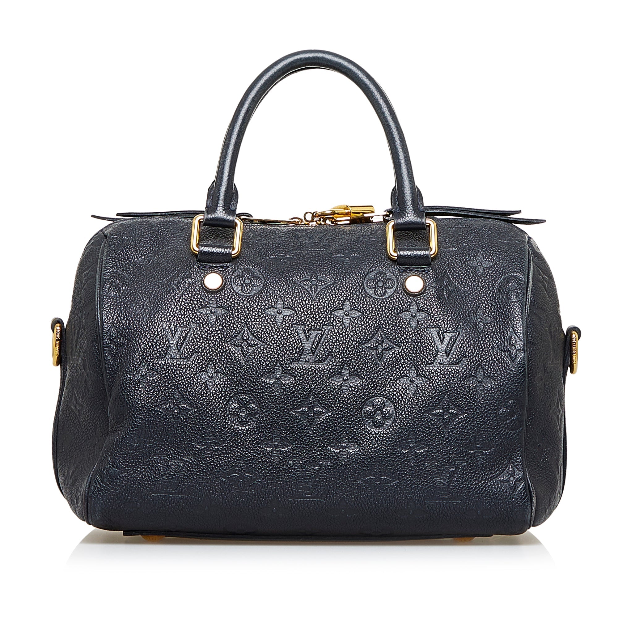 Louis Vuitton Speedy 25 BandouliÃƒÆ’Ã‚Â¨re Black Monogram Empreinte