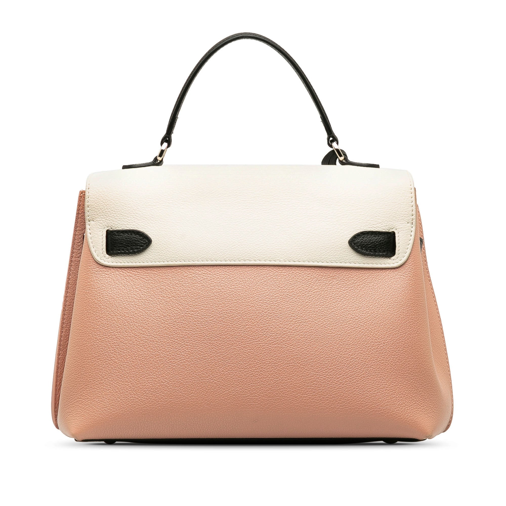 Pink Louis Vuitton Lockme Ever MM Satchel