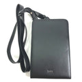 Christian Dior Shoulder Bag leather black pochette bag crossbody Phone case mens Used