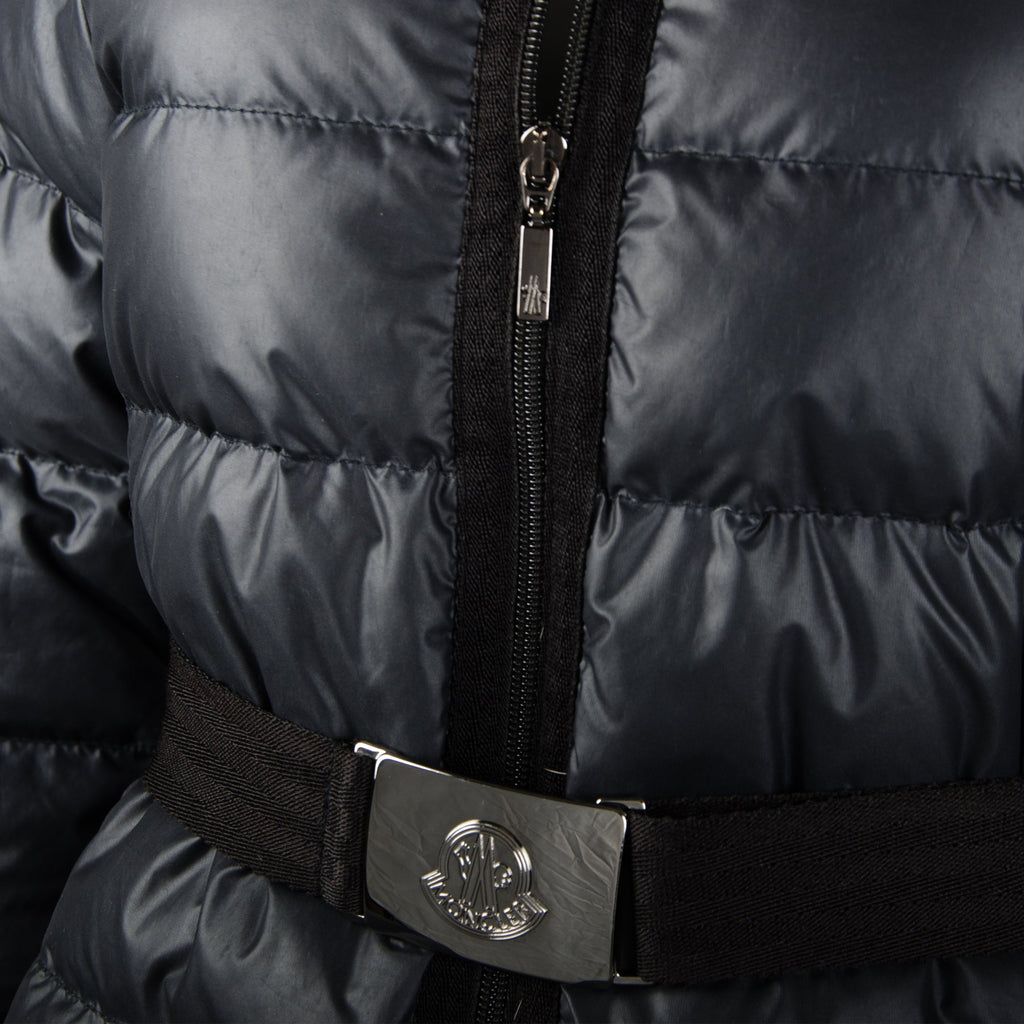 Black Belted Down Jacket