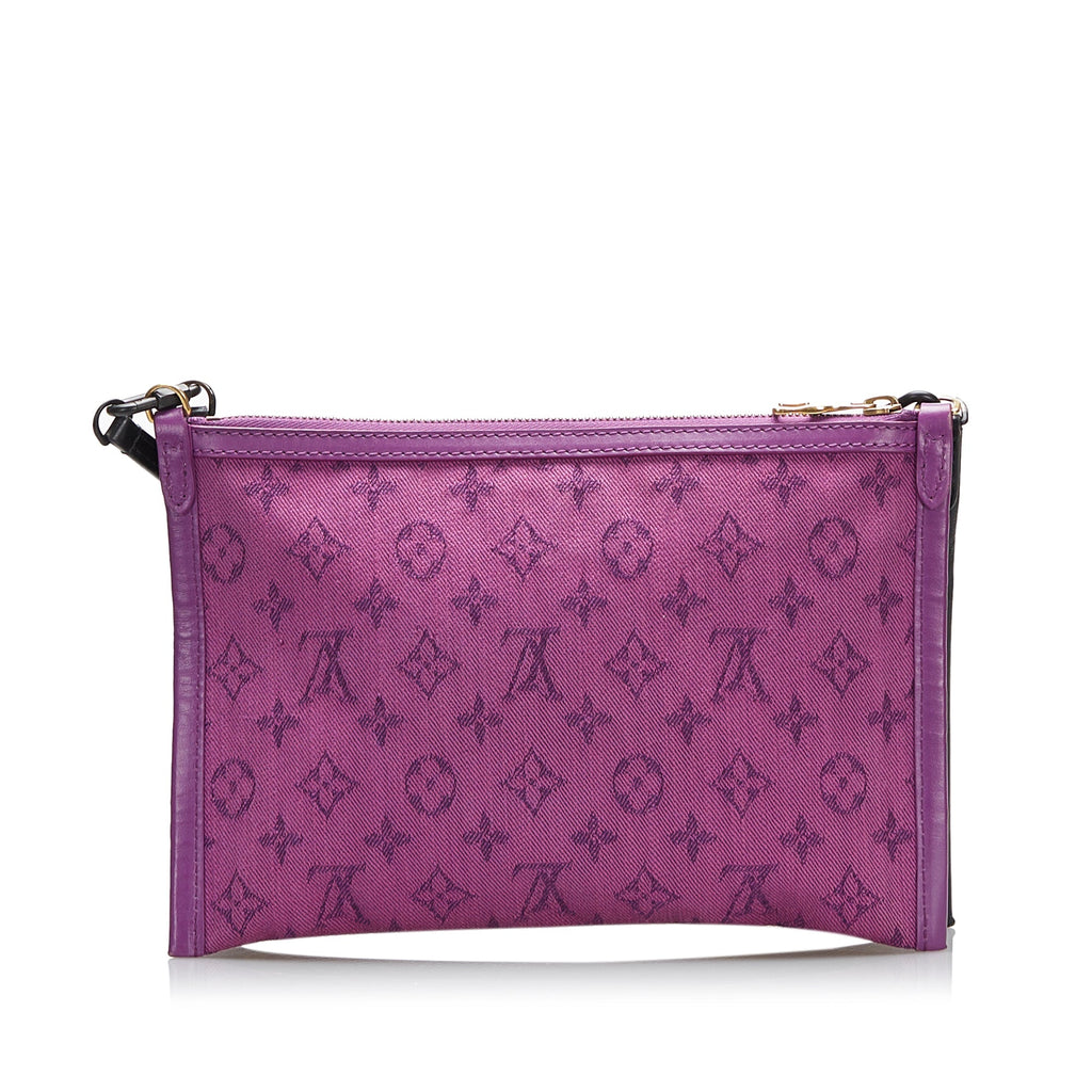 Louis Vuitton Double Flat Messenger Brown Monogram Canvas