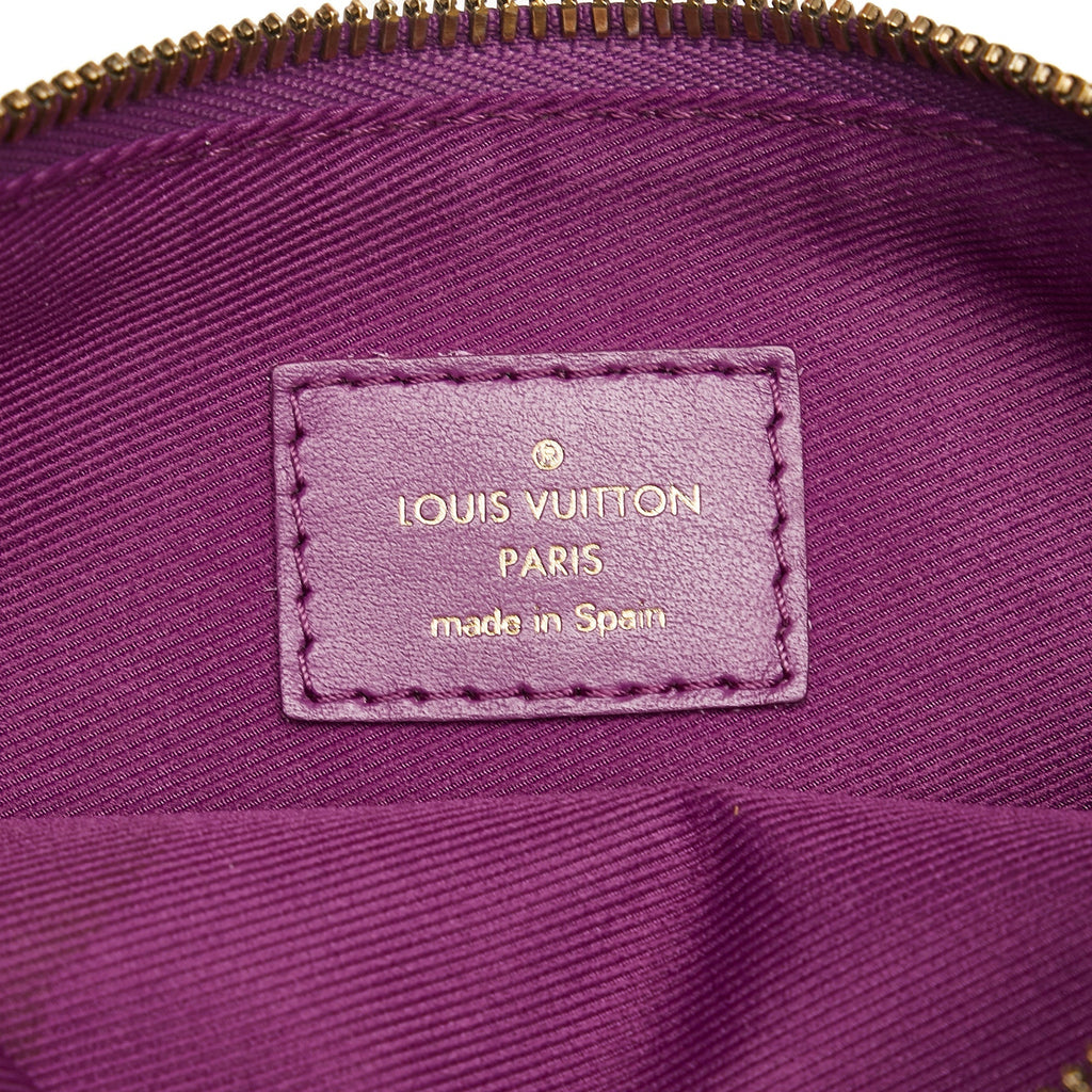 Louis Vuitton Double Flat Messenger Brown Monogram Canvas