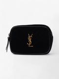 Saint Laurent Lou Belt Bag Black Velvet