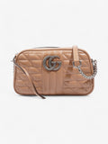 Gucci GG Marmont 2.0 Camera Bag Camelia Calfskin Leather