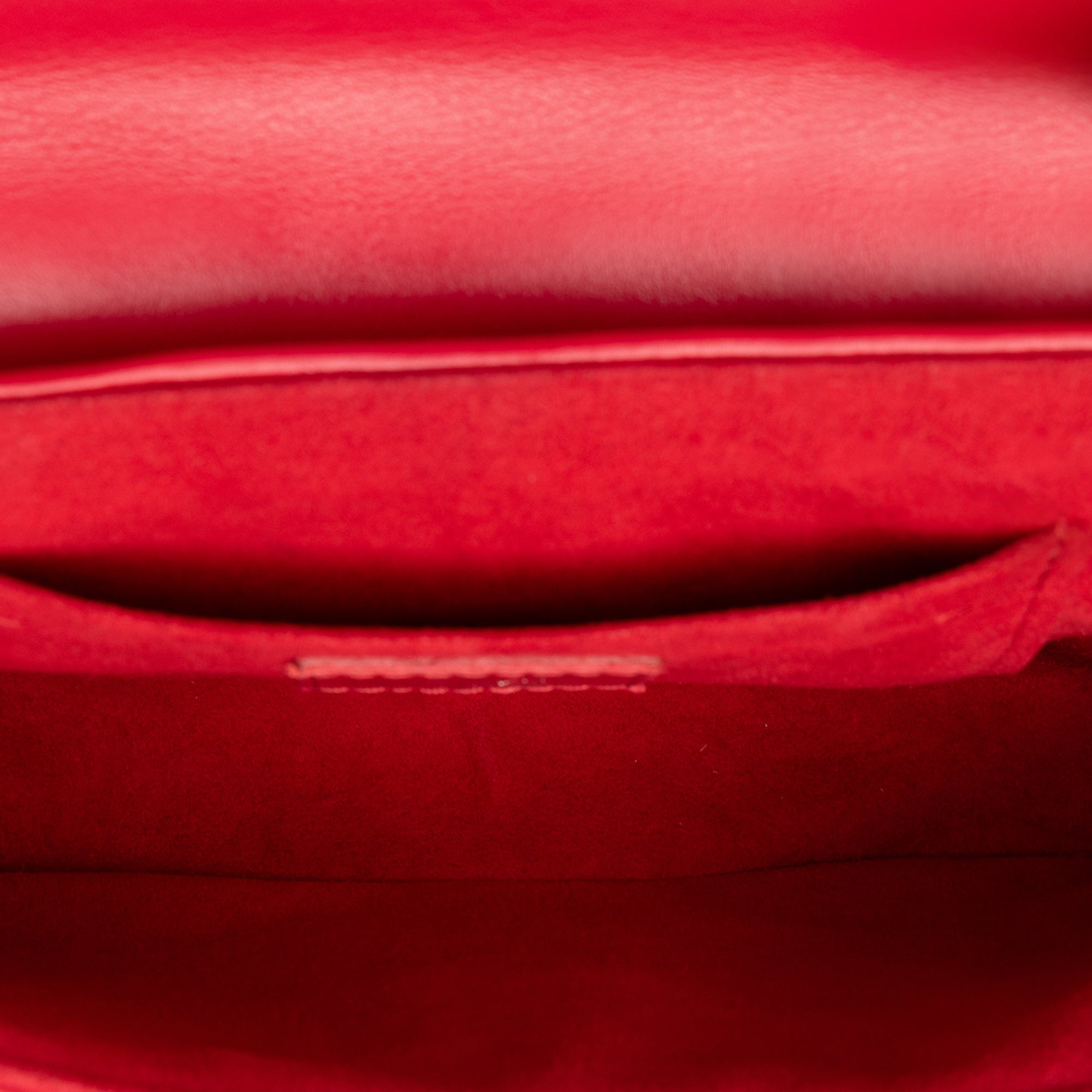 Red Louis Vuitton New Wave Chain Bag MM Satchel
