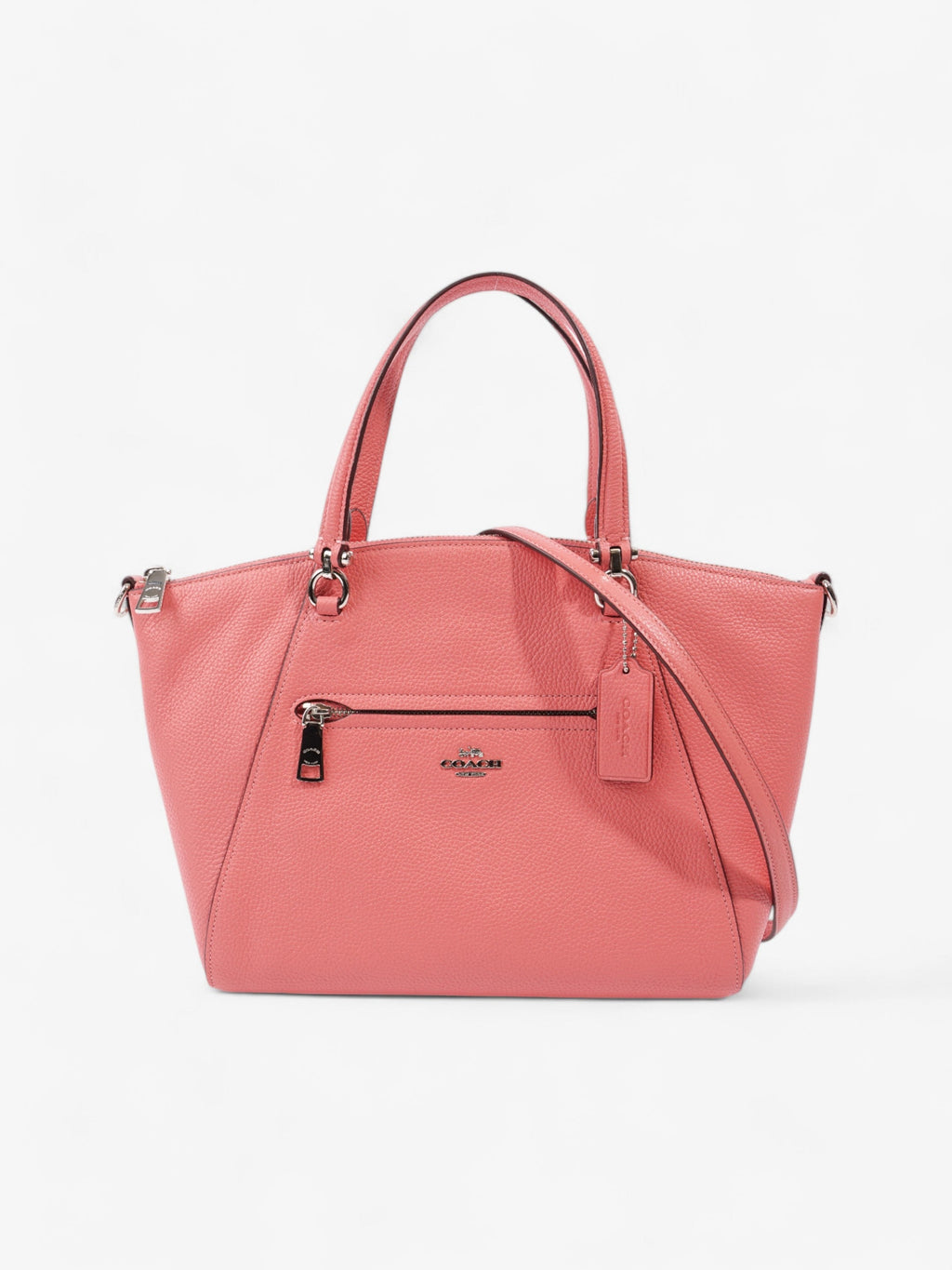 Coach Prairie Satchel Salmon Leather