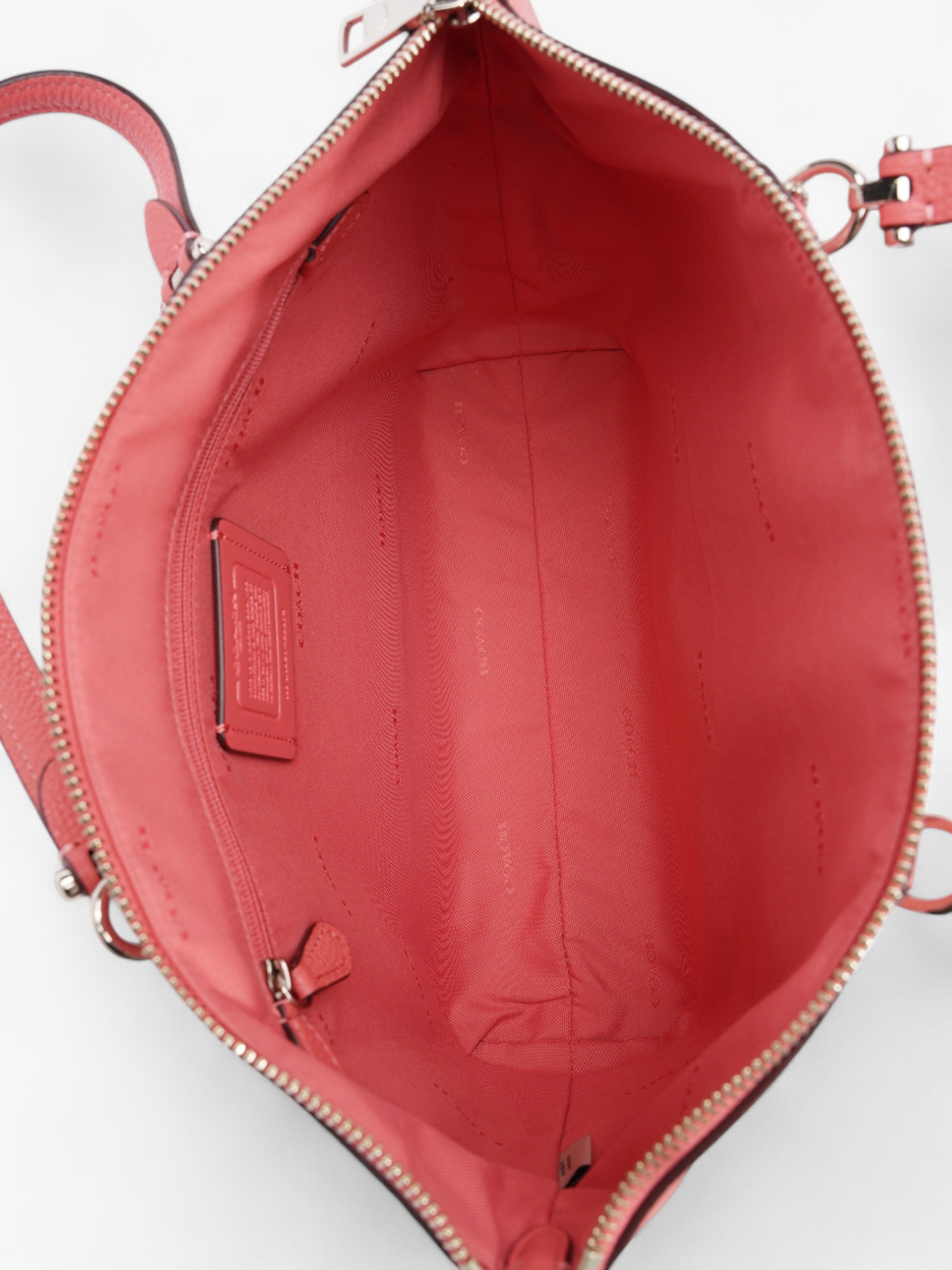 Coach Prairie Satchel Salmon Leather