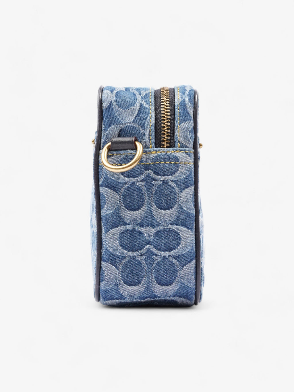 Coach Flight Bag Signature Denim / Red Denim