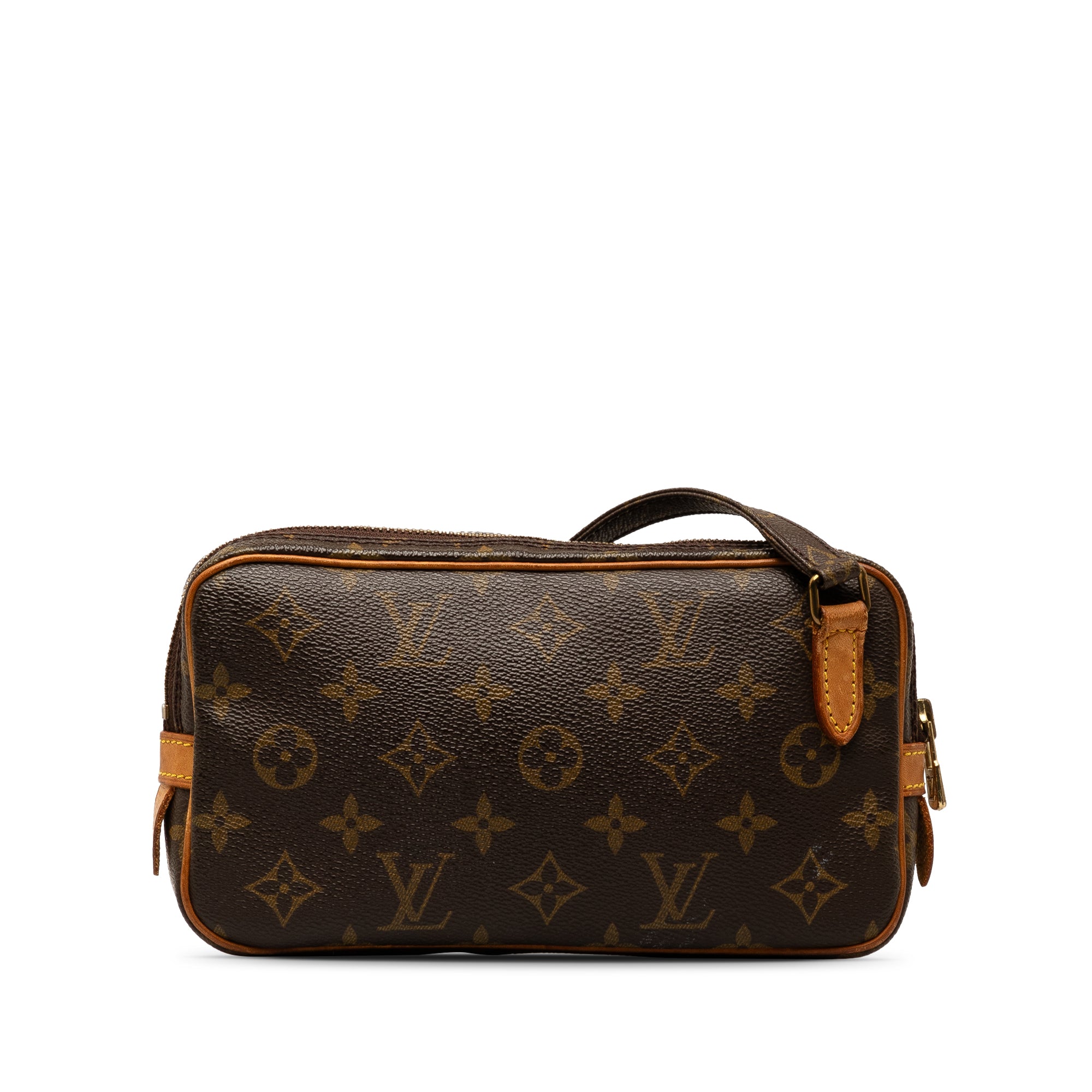 Brown Louis Vuitton Monogram Pochette Marly Bandouliere Crossbody Bag