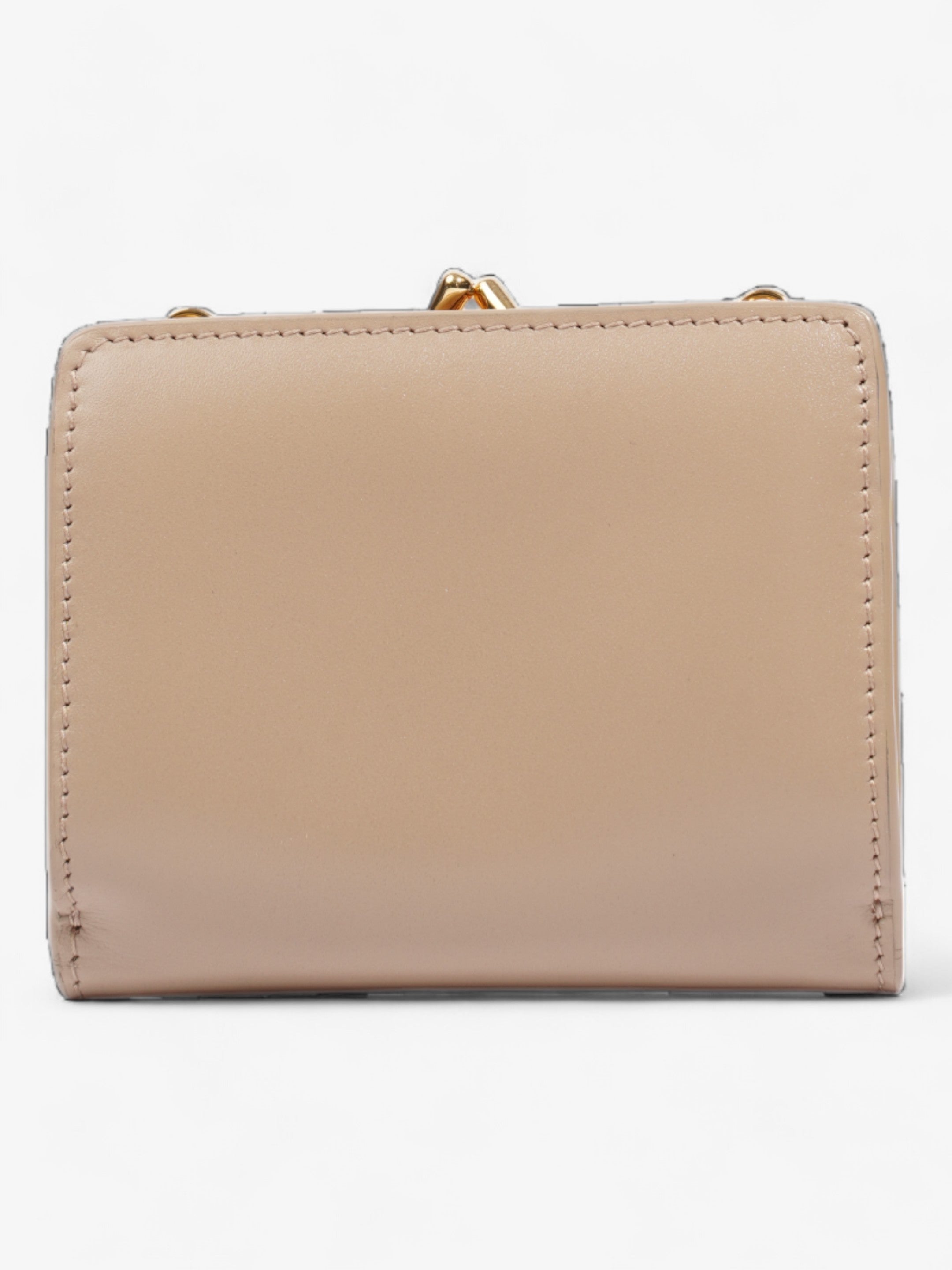 Saint Laurent Rider Wallet Beige Leather