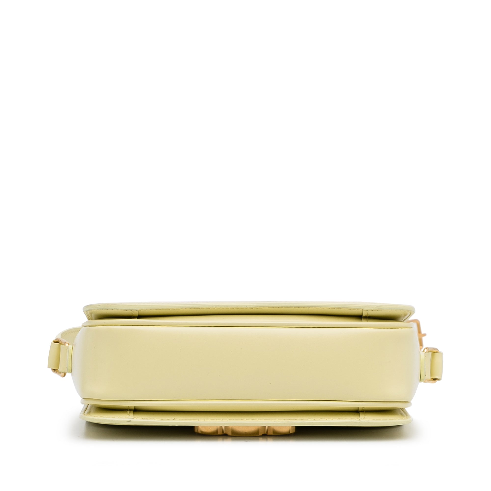 Celine Triomphe Teen Yellow Calfskin
