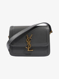 Saint Laurent SOLFERINO Grey Leather Small