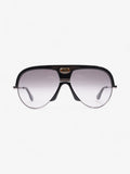 Gucci Navigator Sunglasses Black Acetate 145mm