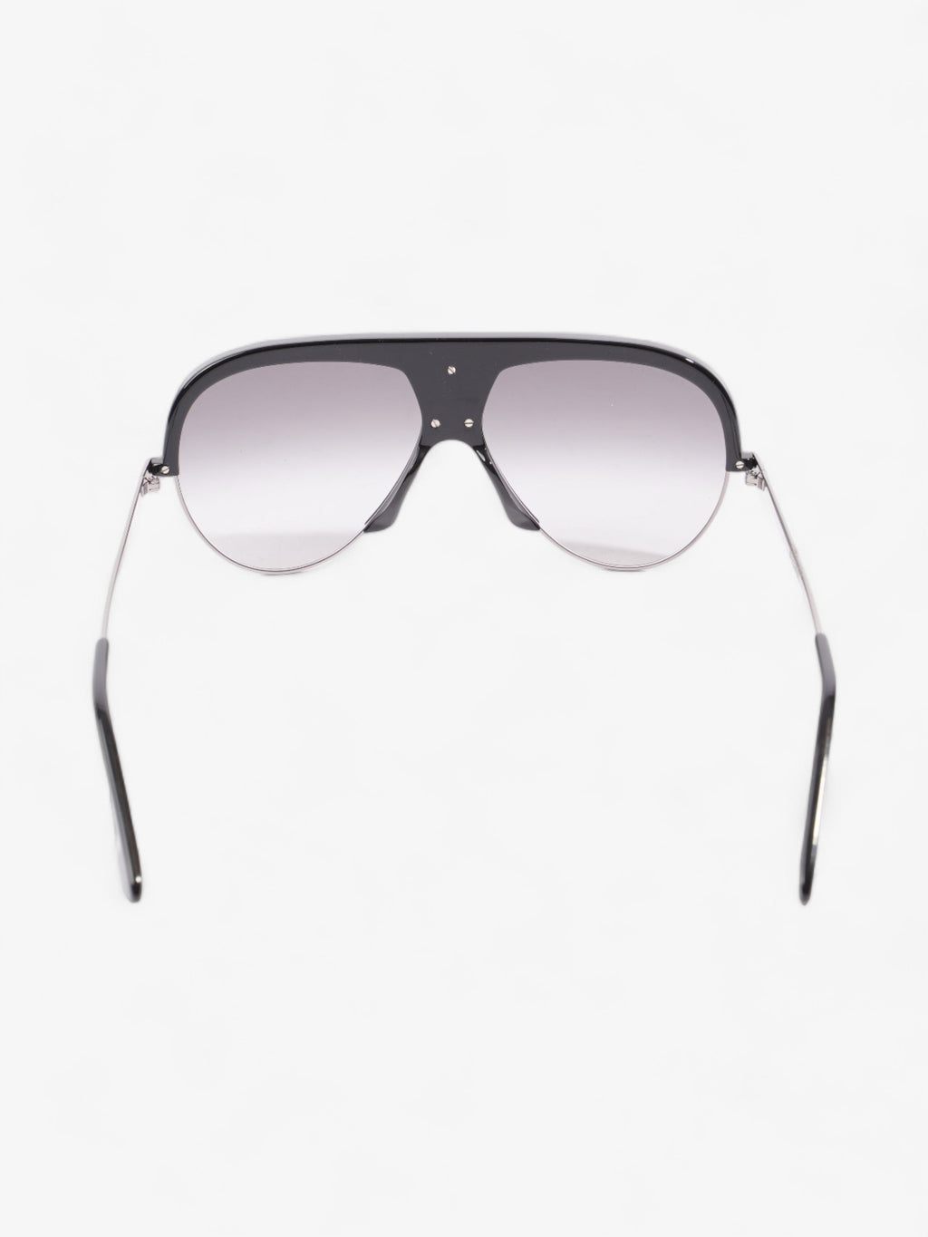 Gucci Navigator Sunglasses Black Acetate 145mm