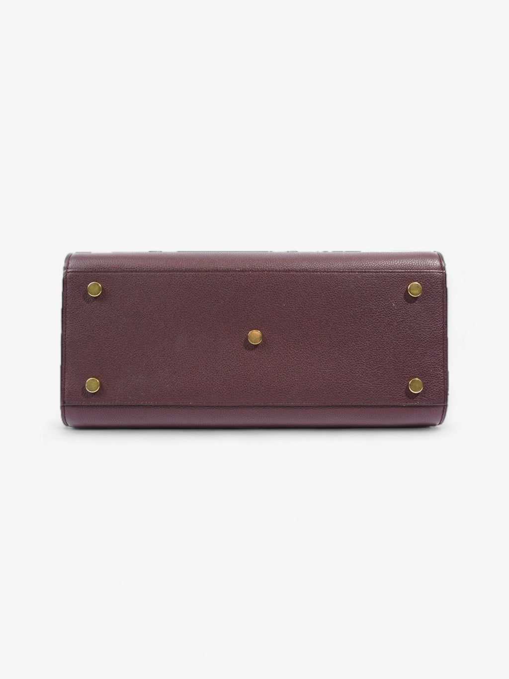 Saint Laurent Sac De Jour Maroon Grained Leather Small