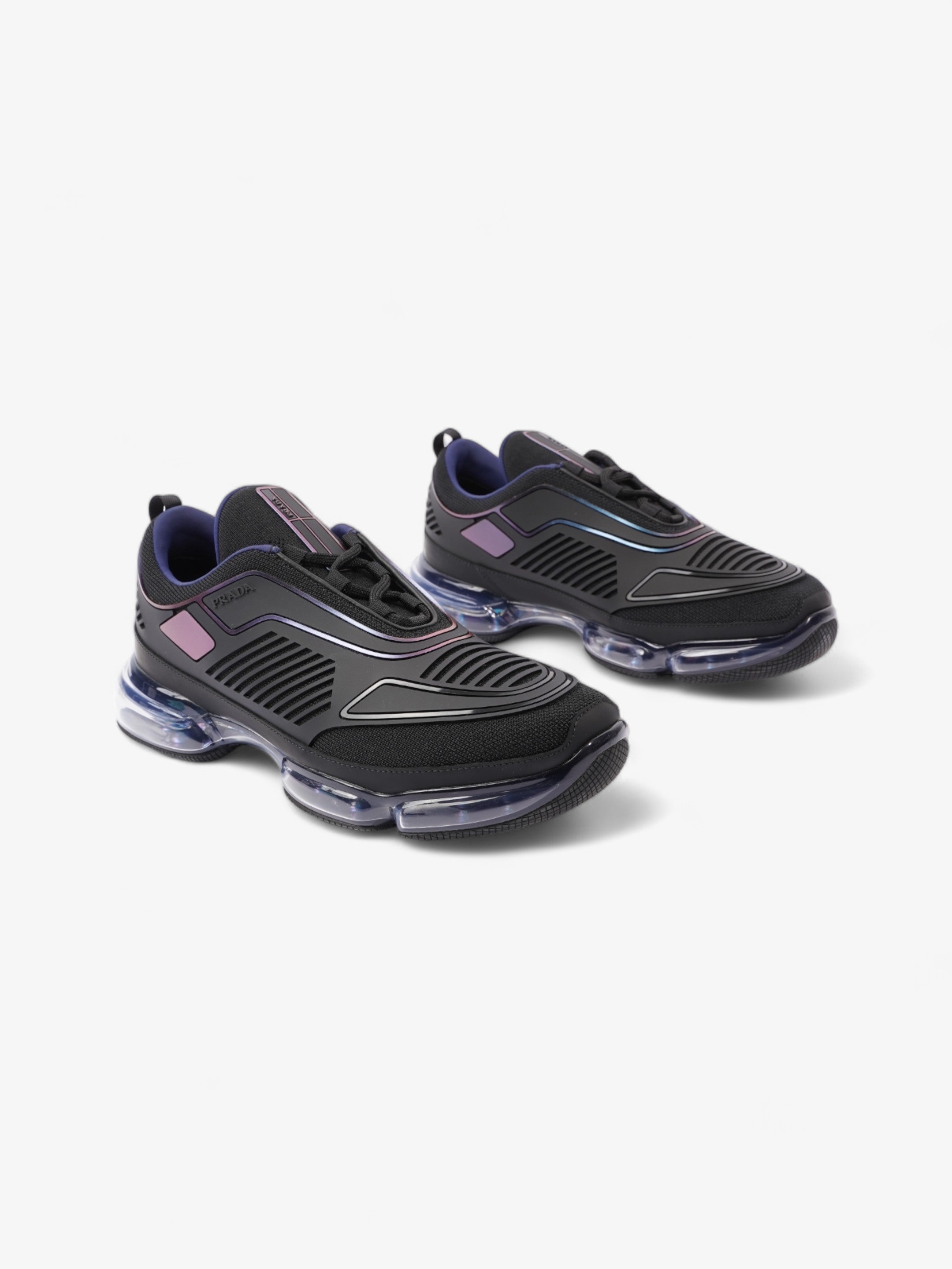 Prada Cloudbust Air Sport Sneakers Black / Iridescent  Rubber EU 41 UK 8