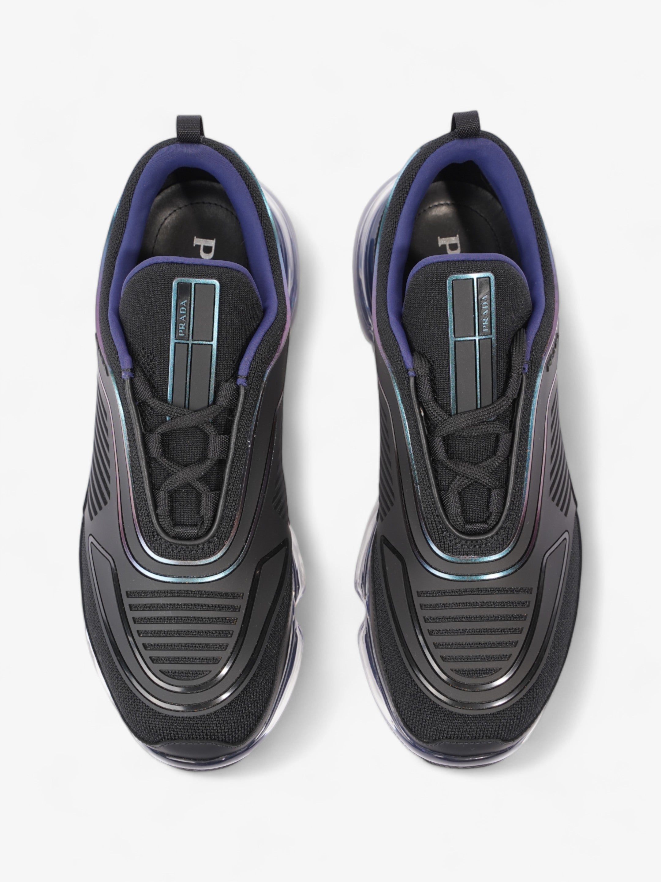 Prada Cloudbust Air Sport Sneakers Black / Iridescent  Rubber EU 41 UK 8