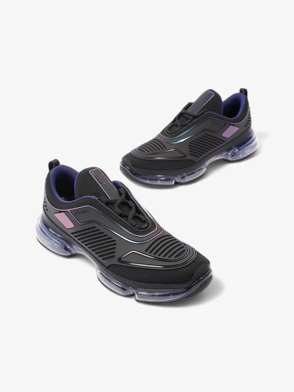 Prada Cloudbust Air Sport Sneakers Black / Iridescent  Rubber EU 41 UK 8