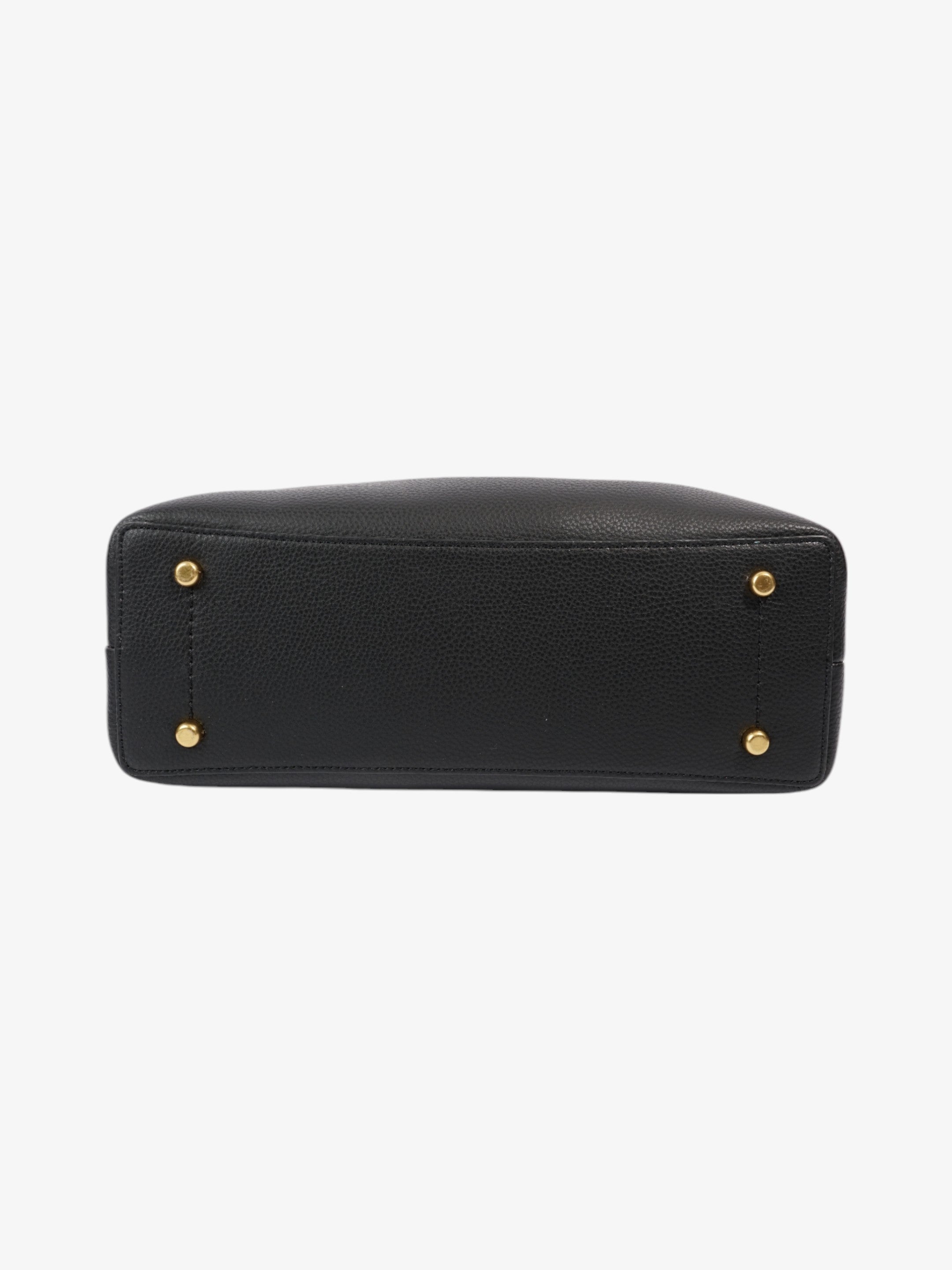 Coach Willow Bucket Bag Black Grained Leather