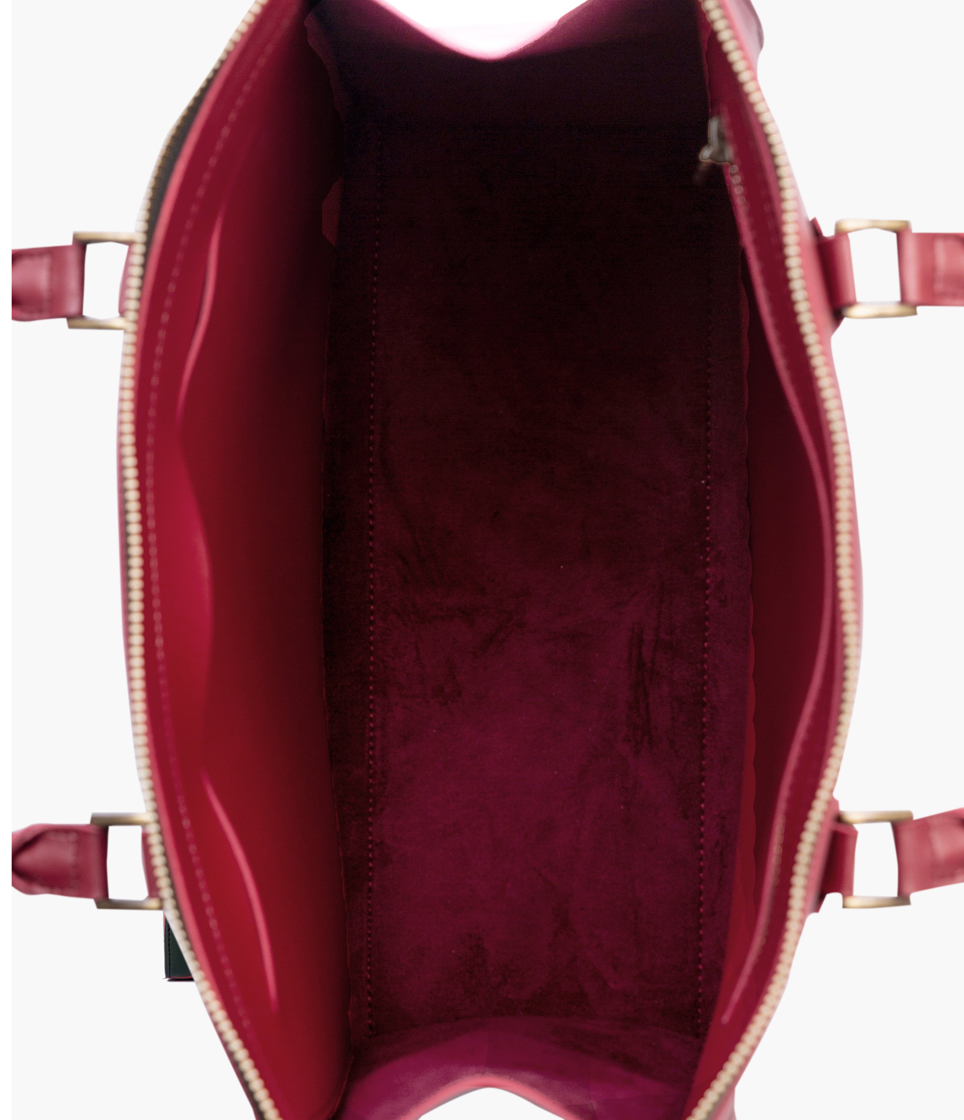 Maroon workplace handbag