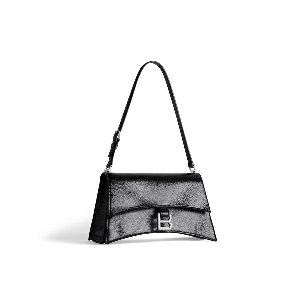 Balenciaga Women Small Crush Sling Leather Shoulder Bag