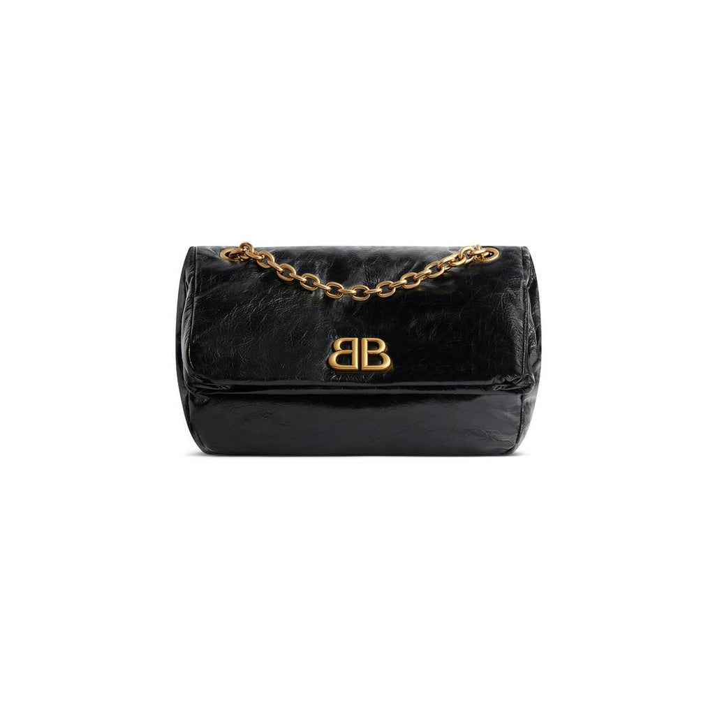 Balenciaga Women Small Monaco Leather Shoulder Bag