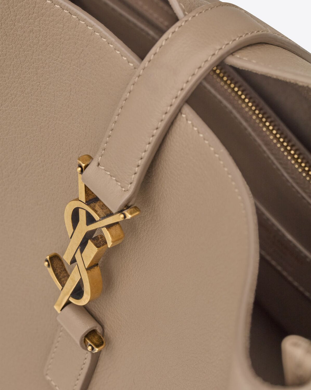 Saint Laurent Women Large Le 5 ÃƒÆ’Ã¢â€šÂ¬ 7 Leather Supple Bag