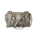 Miu Miu leather grey handbag