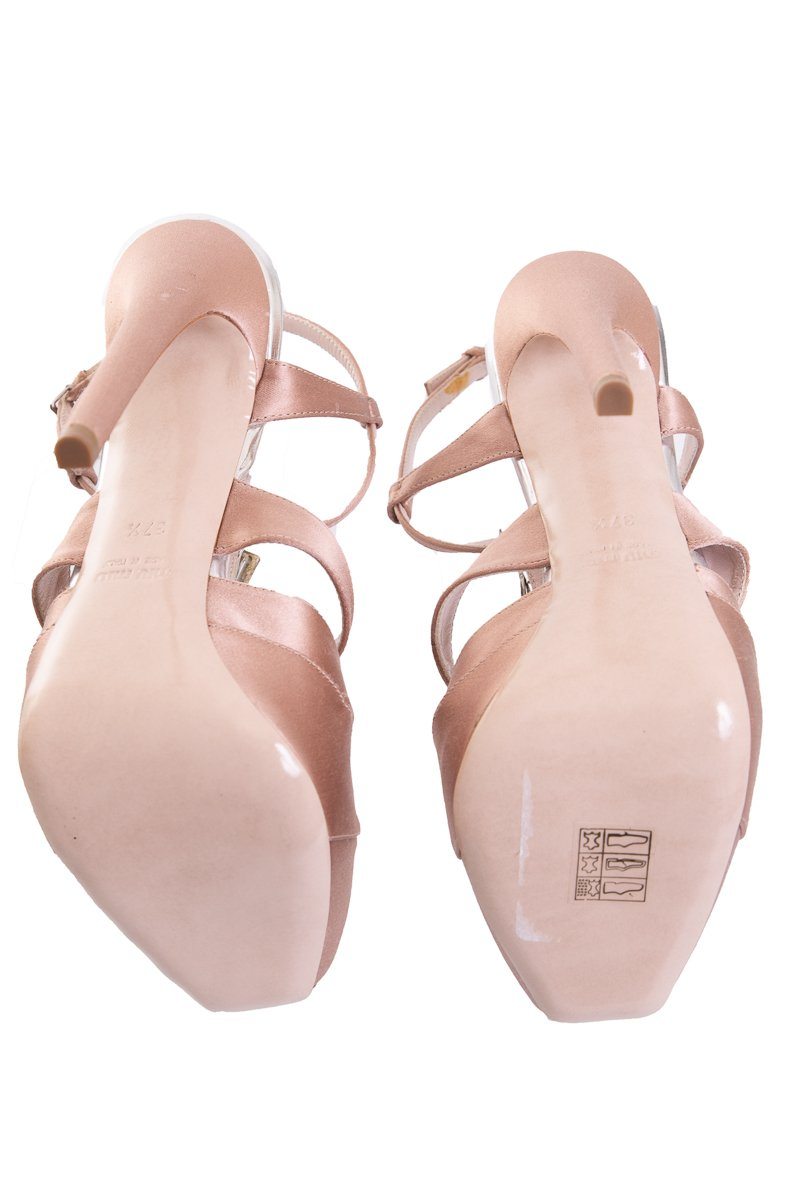 Miu Miu Satin Heels SZ 37.5