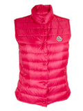 Pink Liane Down Quilted Gilet