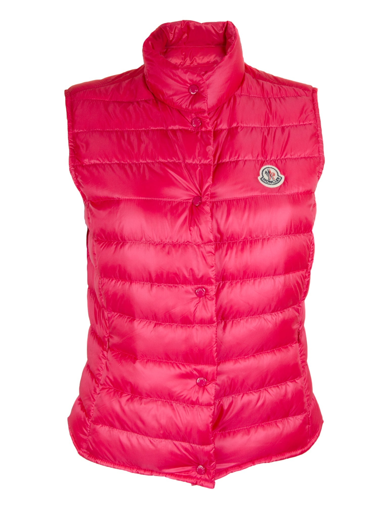 Pink Liane Down Quilted Gilet