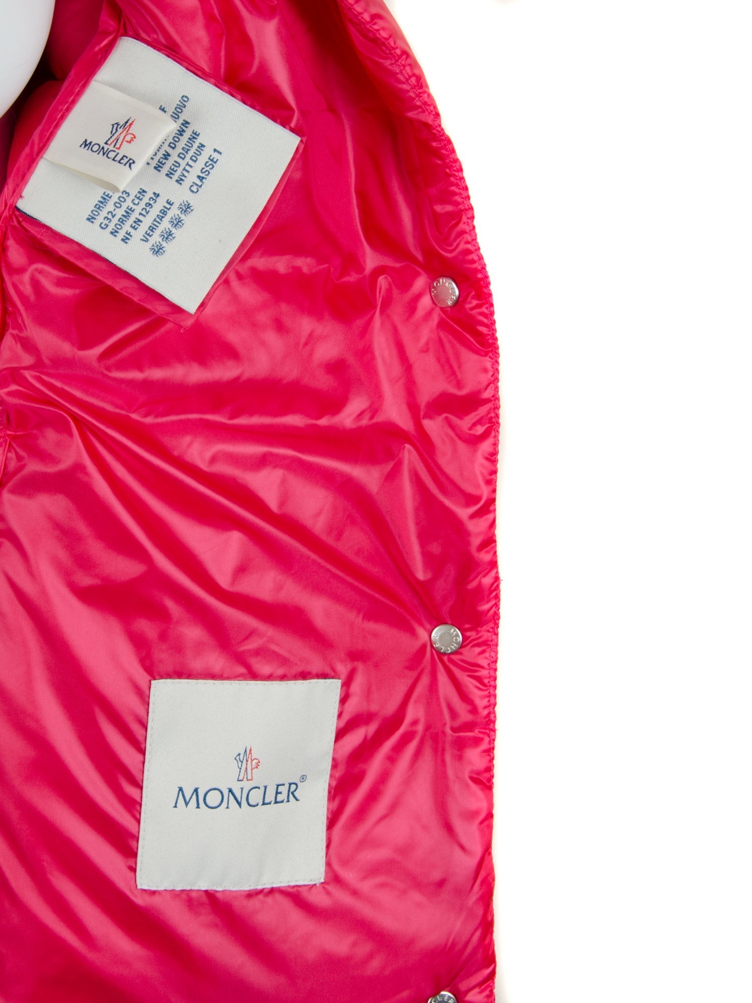 Pink Liane Down Quilted Gilet