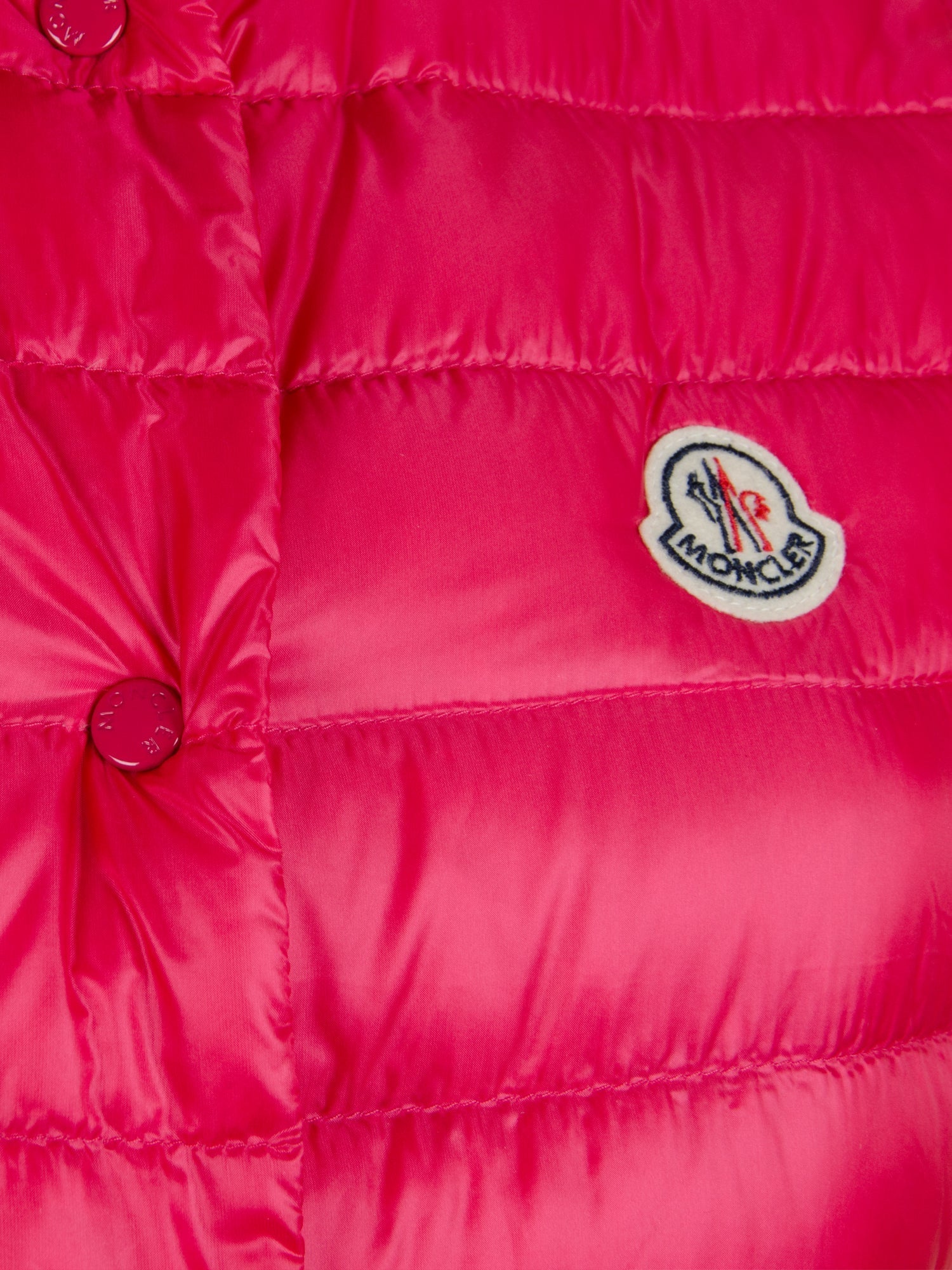 Pink Liane Down Quilted Gilet