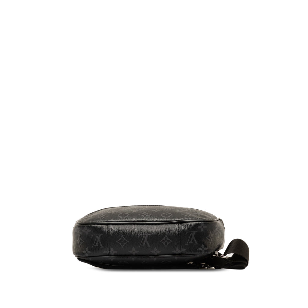 Black Louis Vuitton Monogram Eclipse Explorer Bumbag Belt Bag