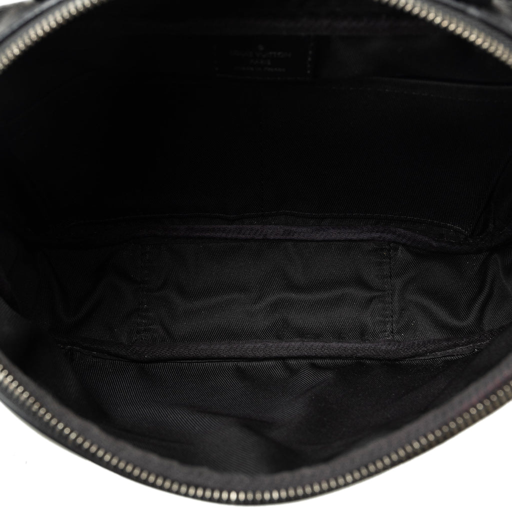 Black Louis Vuitton Monogram Eclipse Explorer Bumbag Belt Bag
