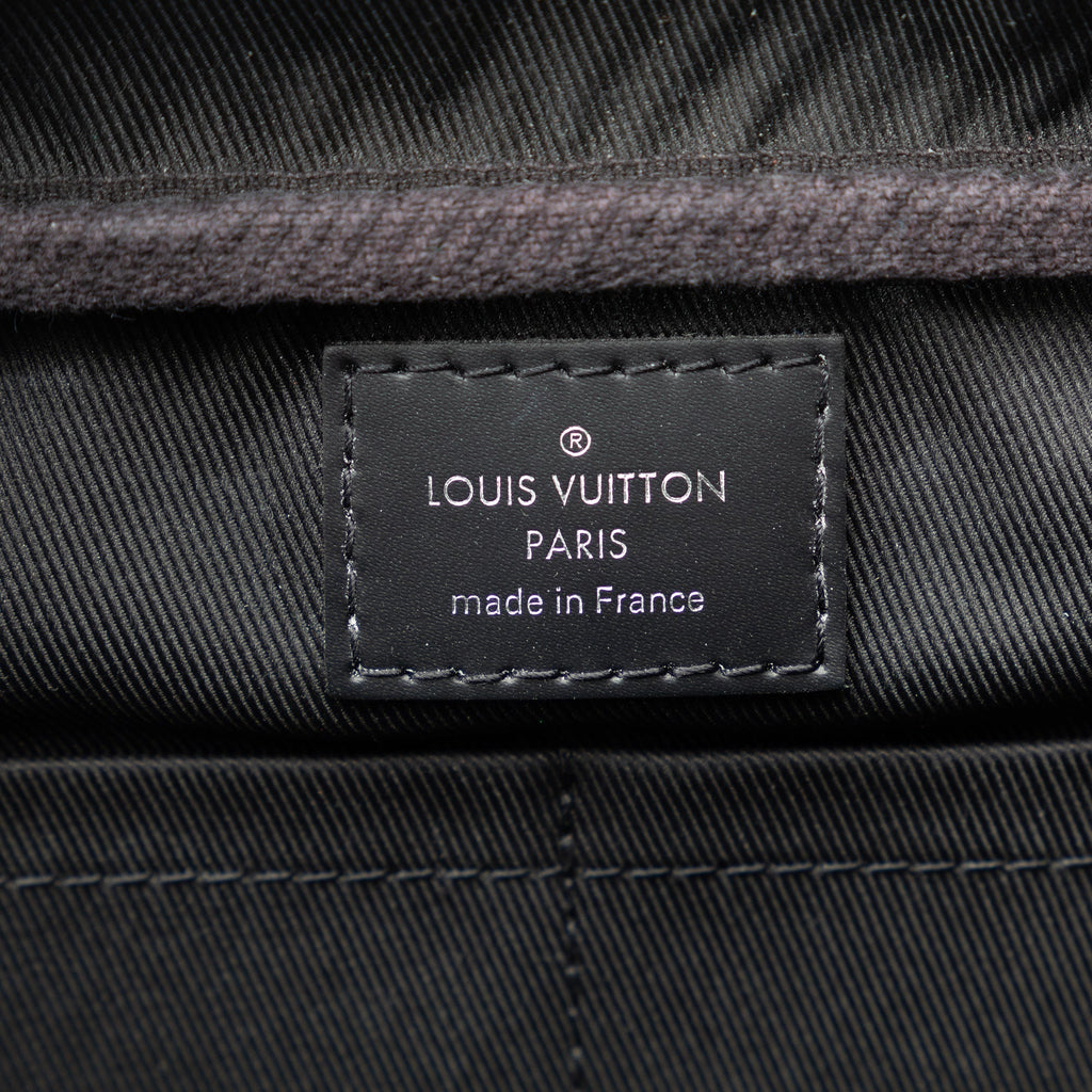 Black Louis Vuitton Monogram Eclipse Explorer Bumbag Belt Bag