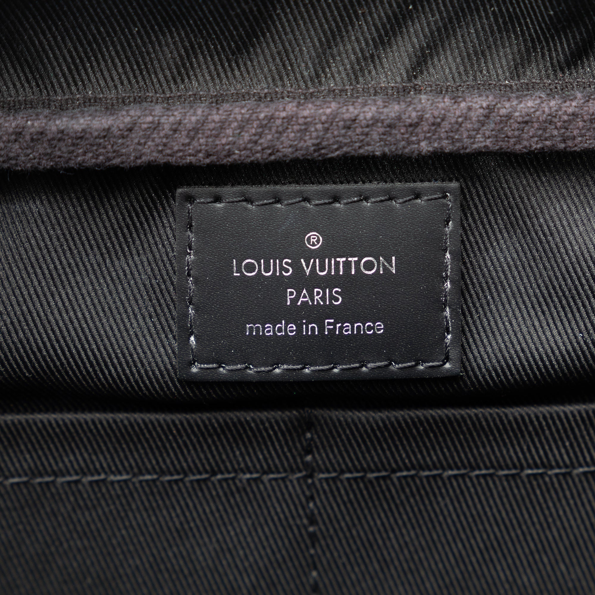 Black Louis Vuitton Monogram Eclipse Explorer Bumbag Belt Bag